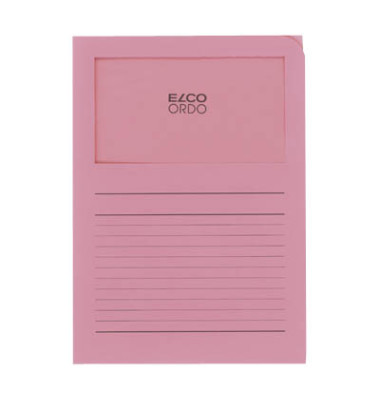 Sichtmappen Ordo classico 29489.51, A4 rosa Recyclingpapier 120g