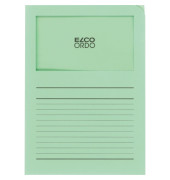 Organisationsmappe Ordo classico, grün, m. Sichtfenster 180 x 100 mm