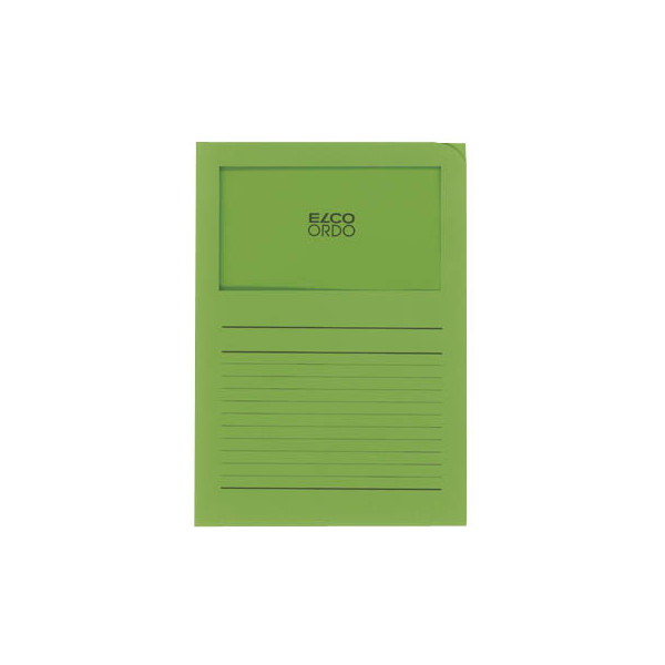 7610425980608 - Sichtmappen Ordo classico 2948962 A4 intensivgrün Recyclingpapier 120g 7610425980608 100 Stück