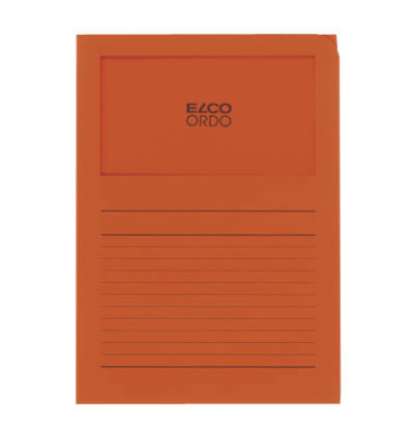 Sichtmappen Ordo classico 29489.82, A4 orange Recyclingpapier 120g