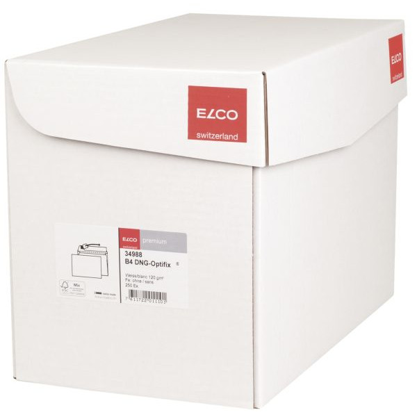 7611722011101 - Versandtaschen Premium 34988 lange Seite offen B4 ohne Fenster haftklebend 120g weiß 7611722011101 250 Stück