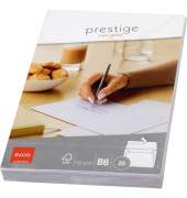 Versandtaschen Prestige 7039612, B6, ohne Fenster, haftklebend, lange Seite offen, 120g, weiß