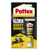 Alleskleber "Kleben statt Bohren"schwarz/gelb 50g