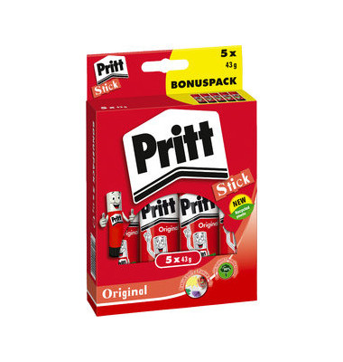 Klebestift 9H PS8BF Original, 43g, Multipack