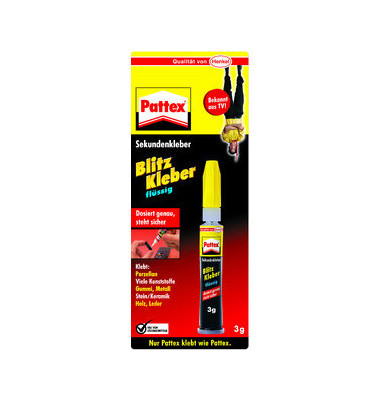 Sekundenkleber 9H PSK1C Classic, 3g, permanent