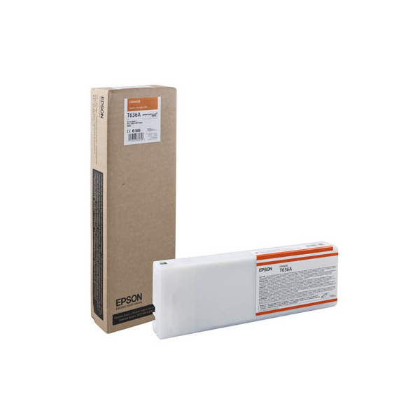 0010343870796 - Original UltraChrome HDR Druckerpatrone orange 700ml (C13T636A00)