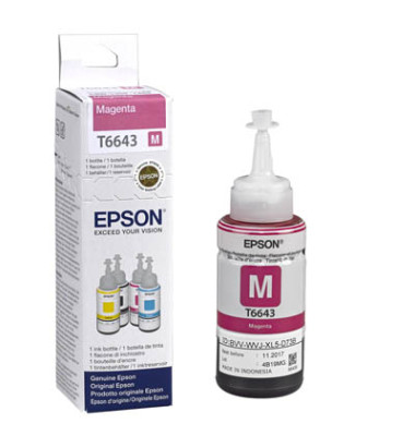 Druckerpatrone f. EcoTank L355/555 magenta 70ml T6643