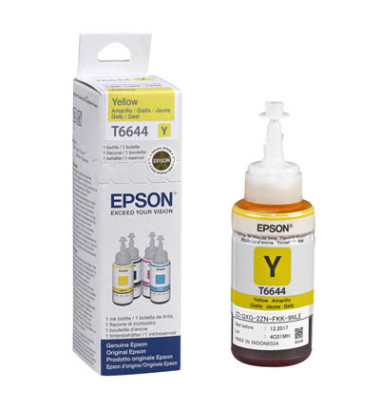 Druckerpatrone f. EcoTank L355/555 gelb 70ml T6644