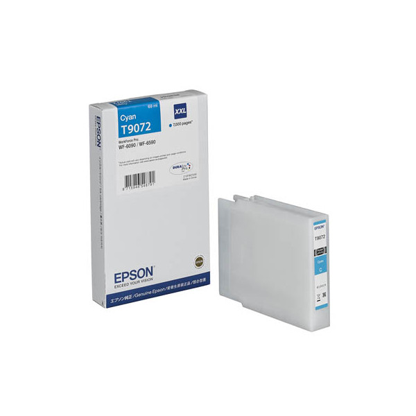 8715946548791 - C13T907240 Druckerpatrone T9072XXL Cyan mit hoher Kapazität 69ml (C13T907240) - Epson