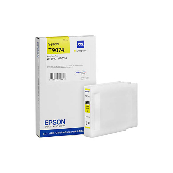 8715946548814 - C13T907440 Druckerpatrone T9074XXL Gelb mit hoher Kapazität 69ml (C13T907440) - Epson