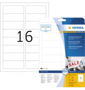 Etiketten Special 10009, weiß 88,9x33,8mm, rechteckig, 