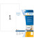 Etiketten Special 10021, weiß 210x297mm, rechteckig, 