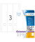 selbstklebende Rückenschilder Movables 10185 weiß breit/lang 61x297mm (BxH) selbstklebend wiederablösbar 