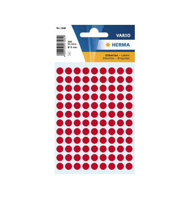 Markierungspunkte Vario 1846, leuchtrot, &Oslash; 8mm