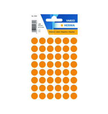 Markierungspunkte Vario 1864, leuchtorange, &Oslash; 12mm