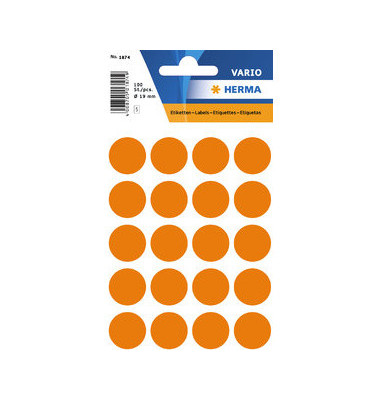 Markierungspunkte 1874 leuchtorange Ø 19mm 100 Stück Markierungspunkte 1874 leuchtorange Ø 19mm 100 Stück