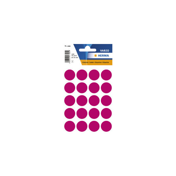 4008705018869 - Markierungspunkte Vario 1886 pink Ø 19mm 4008705018869 100 Stück