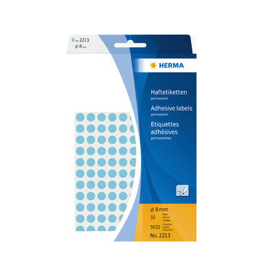 Markierungspunkte 2213 blau Ø 8mm 5632 Stück Markierungspunkte 2213 blau Ø 8mm 5632 Stück