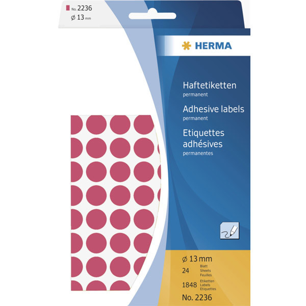 4008705022361 - Markierungspunkte 2236 leuchtrot Ø 13mm 4008705022361 1848 Stück