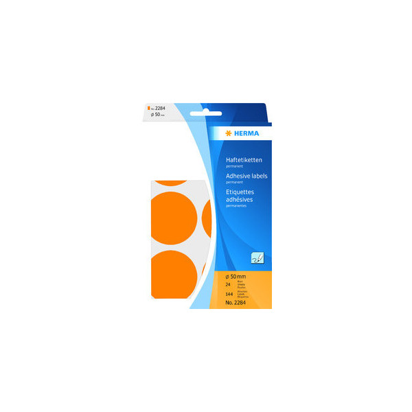 4008705022842 - Markierungspunkte 2284 leuchtorange Ø 50mm 4008705022842 2284 144 Stück