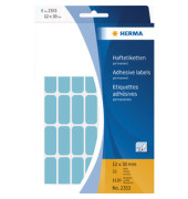 Etiketten BLAU 2353 12 x 30 mm