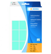 Etiketten BLAU 2453 25 x 40 mm