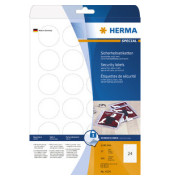 Sicherheitsetiketten 4234 Ø 40 mm weiß Power stark haftend