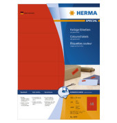 Etiketten Special 4257, rot, 105x37mm, rechteckig