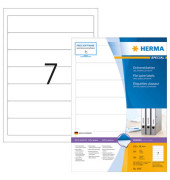 R&uuml;ckenschilder Special 4283, wei&szlig;, schmal/kurz, 38x192mm, selbstklebend, permanent 