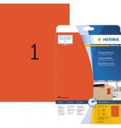 Etiketten Special 4422, rot, 210x297mm, rechteckig
