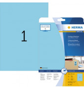 Etiketten Special 4423, blau, 210x297mm, rechteckig