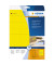 Etiketten Special 4466, gelb, 70x37mm, rechteckig