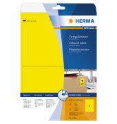 Etiketten Special 4496, gelb, 199,6x143,5mm, rechteckig