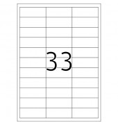 Etiketten Premium 4613, weiß 66x25,4mm, rechteckig, 
