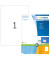 Etiketten Premium 4631, weiß 210x297mm, rechteckig, 