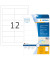 Folienetiketten Special 4682, transparent, 97x42,3mm (BxH), rechteckig