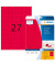 Etiketten Special 5045, neonrot, 63,5x29,6mm, rechteckig
