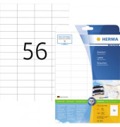 Etiketten Premium 5052, weiß 52,5x21,2mm, rechteckig, 