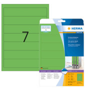 R&uuml;ckenschilder Special 5094, gr&uuml;n, schmal/kurz, 38x192mm, selbstklebend, permanent 