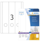 R&uuml;ckenschilder Special 5159, wei&szlig;, breit/lang, 59x297mm, selbstklebend, permanent 