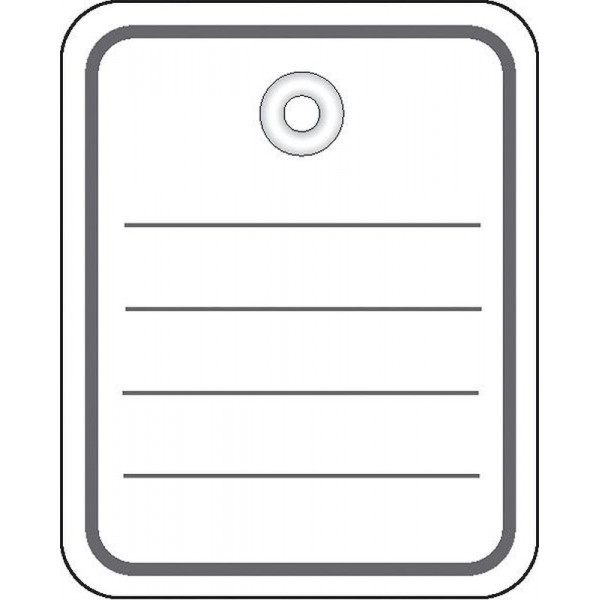 4008705068222 - HERMA Stückwarenanhänger 40x50mm mit Öse   Faden   Splint VE=1000 Stüc