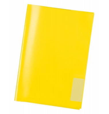 Heftschoner 7491 A4 Folie transparent gelb