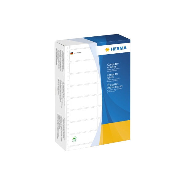4008705082204 - Computer Etiketten 2-bahnig weiß 889 x 357mm 8220 4008705082204 8000 Stück