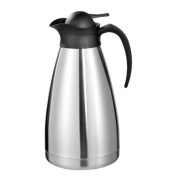 Isolierkanne Thermoart 290-071, silber/schwarz, 1,5 Liter