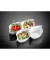 Schalen-Set Jolie 4-teilig 160x100x40mm weiß Porzellan