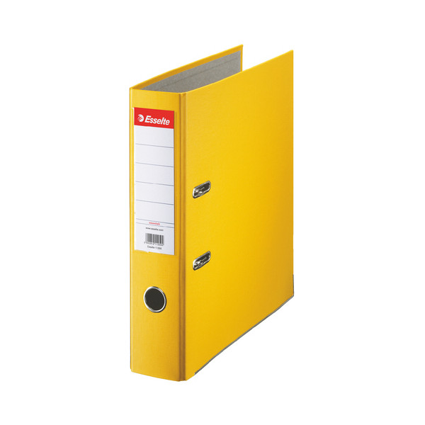 20 Stück Esselte Ordner Economy 10782, A4 75mm breit PP vollfarbig gelb 5902812107821 Esselte