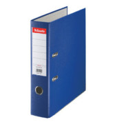 Ordner Economy 11255, A4 75mm breit PP vollfarbig blau