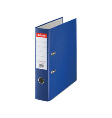 Ordner Economy 11255, A4 75mm breit PP vollfarbig blau