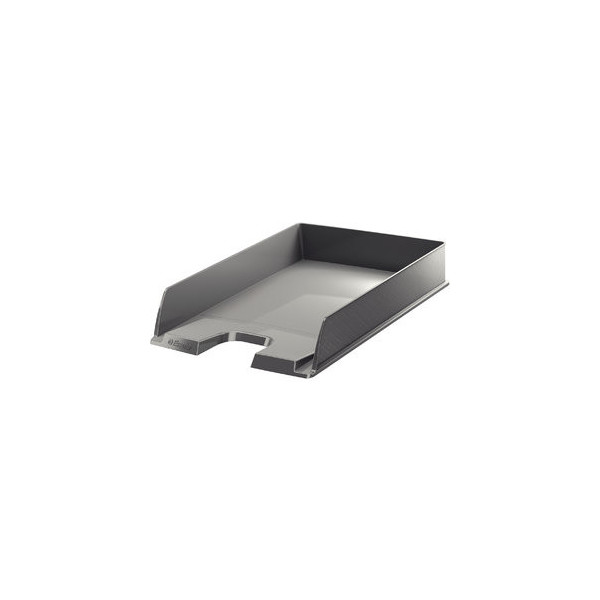 10 Stück Esselte Briefablage VIVIDA 623609, A4 / C4, grau, Polystyrol stapelbar 4049793015484 Esselte