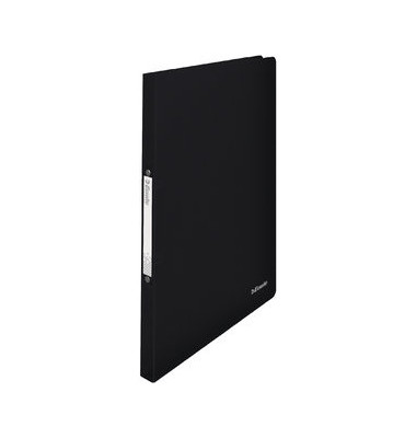 Ringbuch VIVIDA Vivida-Prägung 624033, A4 2 Ringe 16mm Ring-Ø Polypropylen schwarz